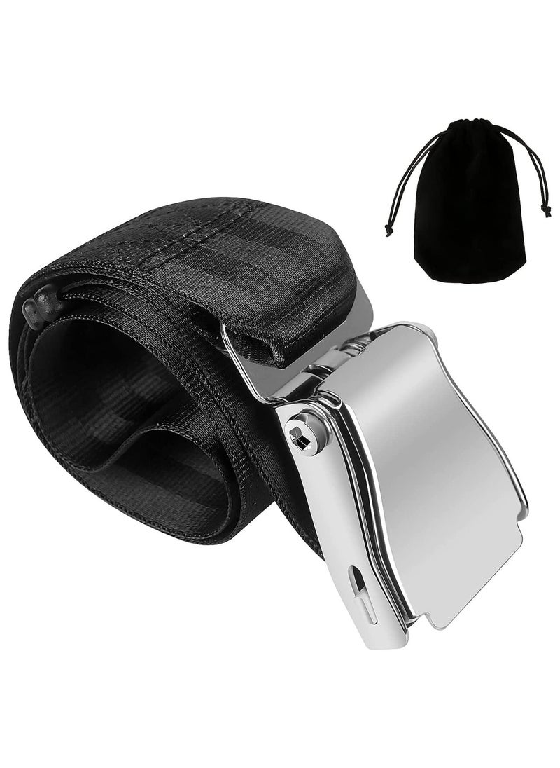 Excefore - Airplane Seat Belt Extender Adjustable 7-35'' Universal Airline Seatbelt Extenders with Carry Case Compatible with Most Airplane Except Southwest Airlines Alaska Airlines CPC Certificate CPSIA Test - Image 1