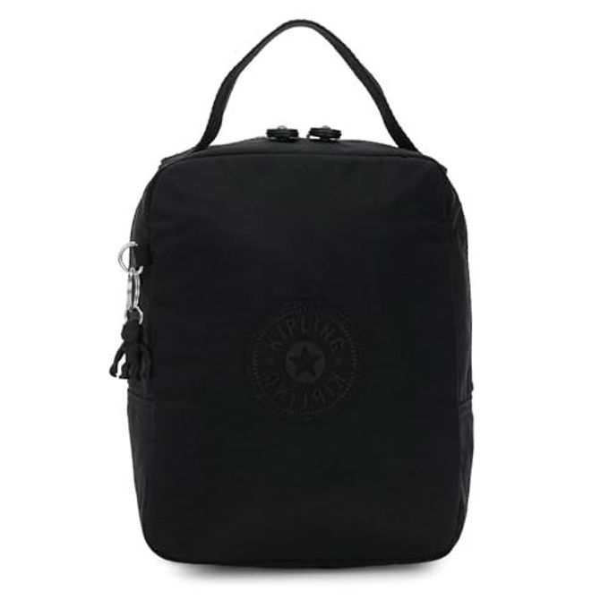 KIPLING KIPLING Kipling Womens Women's Lyla Bag, Insulated Reusable Tote, Tote Lunch Bag, True Black, Lunch Tote US - Image 1