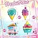 Sonwyoung 10 Pcs Ice Cream Balloons Ice Cream Party Decorations Cupcake Large Truck Cone Foil Balloon for Summer Hawaii Luau Birthday Baby Shower Party Supplies - Image 4