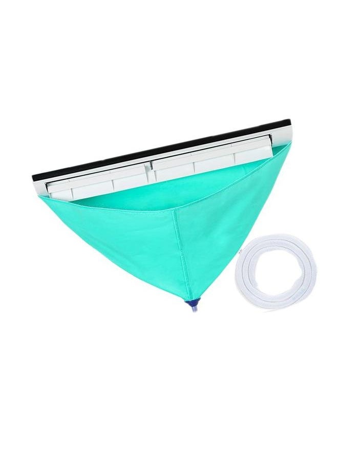 NIBEMINENT Split Air Conditioning Washing Bag AC Dust Cleaning Protective Service Cover with Drain Port Water Pipe  - Image 4
