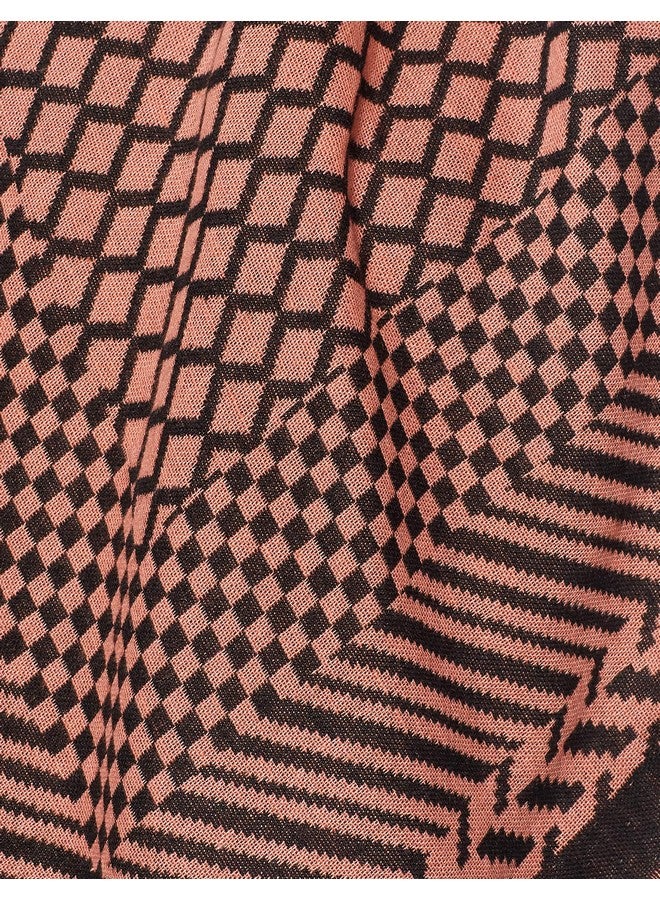 Aurelia Winter Stole(17AUK76005-79017_Orange_One Size) - Image 3