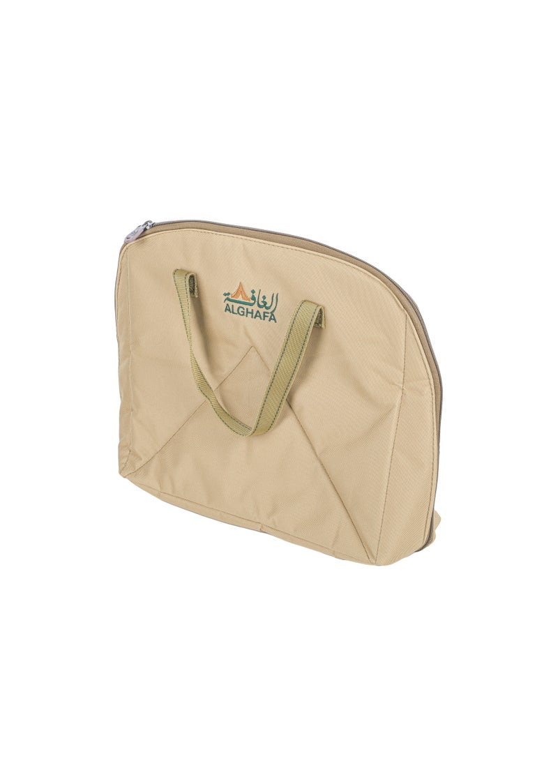 ALGHAFA ALGhafa, Almosem thermos bag, for trips, camping, kaki color, size 30*21*36cm  - Image 1