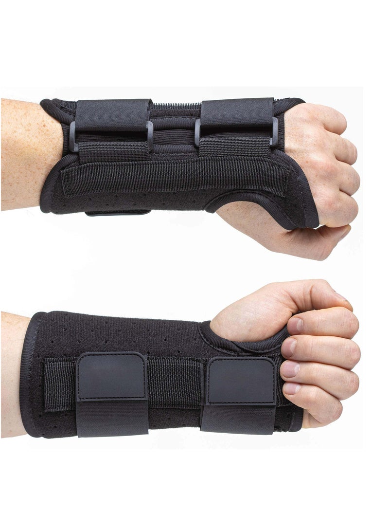 Breathable Carpal Tunnel Wrist Brace with Metal Splint for Pain Relief, Right Hand Support, Comfortable Wrist Support for Daily Use - Image 1