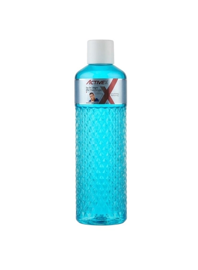 ActiveX After Shave Cologne 1000ml – Professional Barber After Shave Cooling & Refreshing Cologne (Blue) - Image 1