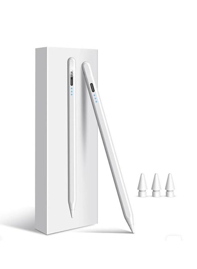 10-Min Fast Charge Professional Stylus Pencil for iPad (2018-2026) – Palm Rejection & Tilt Sensitivity – MFi Certified & Apple Compatible – Supports iPad 9th/10th Gen, Pro M4, Air M2/M3 & Mini 6 – Original Quality by Authorized Agent - Image 1