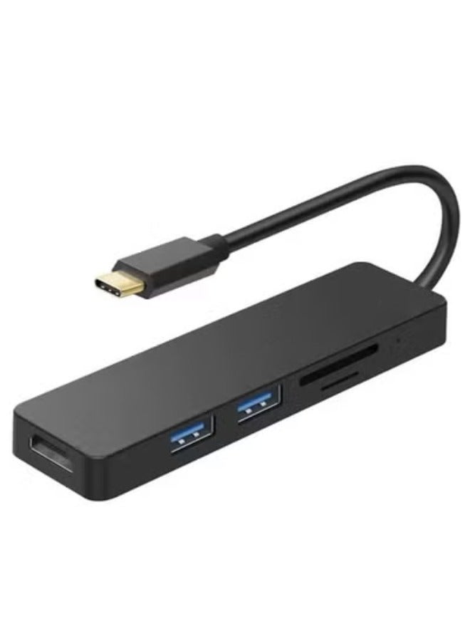 Multi-Function USB Type-C Hub Black  - Image 1