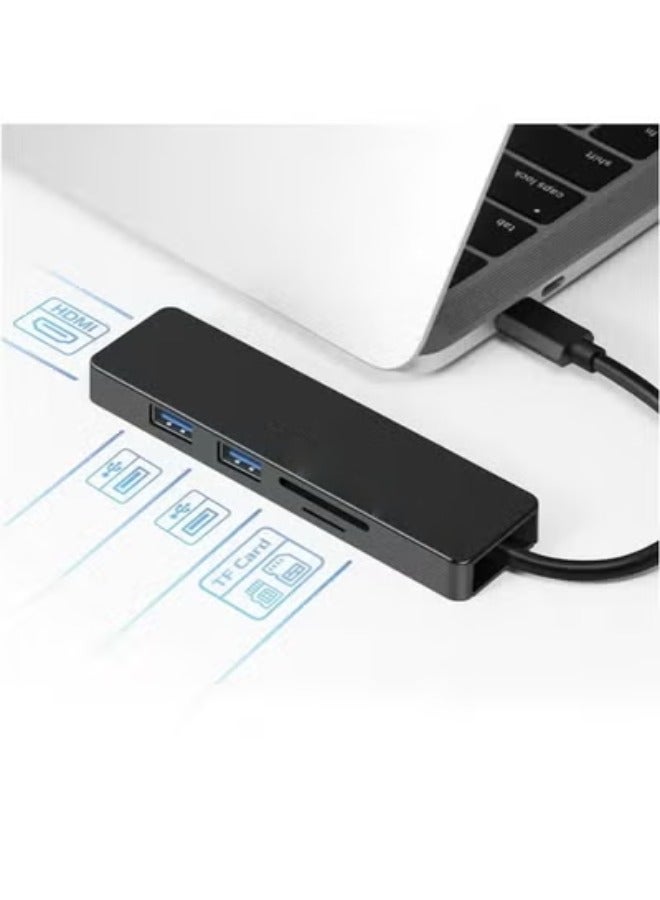Multi-Function USB Type-C Hub Black  - Image 2