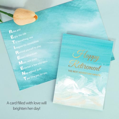 Suhctuptx Retirement Gift for Woman 2026 Happy teacher Appreciation Gift Funny Retired Gifts for Women for Retirees Teachers Coworker Nurses Mom Grandma Best Cool Retirement Gifts Ideas with Tote Bag - Image 3