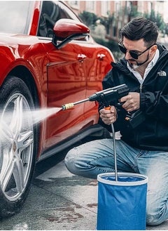 Y&D Portable Professional car wash water gun wireless 30000mAh jet foam washing Washer High Pressure Machine  - Image 1