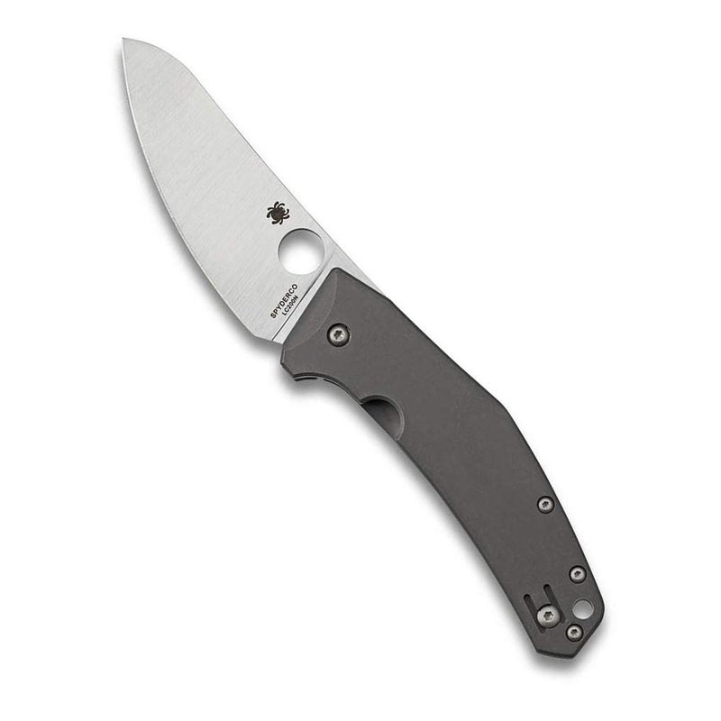 Spyderco Spydiechef Premium Chef Knife with 3.32" LC200N Ultra-Corrosion-Resistant Steel Blade and Titanium Handle - PlainEdge - C211TIP - Image 1