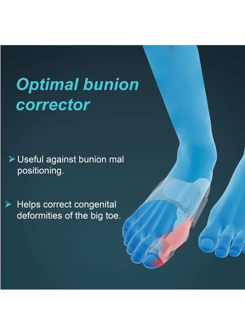تاينور جبيرة الورم لعلاج تشوهات إبهام القدم الأروح في إصبع القدم الكبير - Image 2