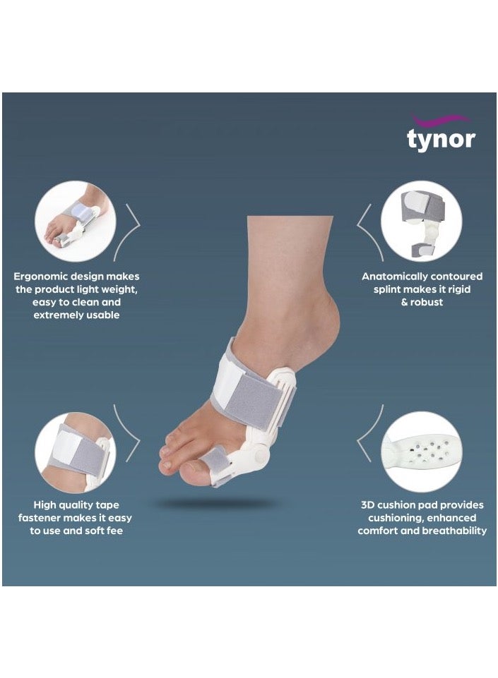 تاينور جبيرة الورم لعلاج تشوهات إبهام القدم الأروح في إصبع القدم الكبير - Image 4