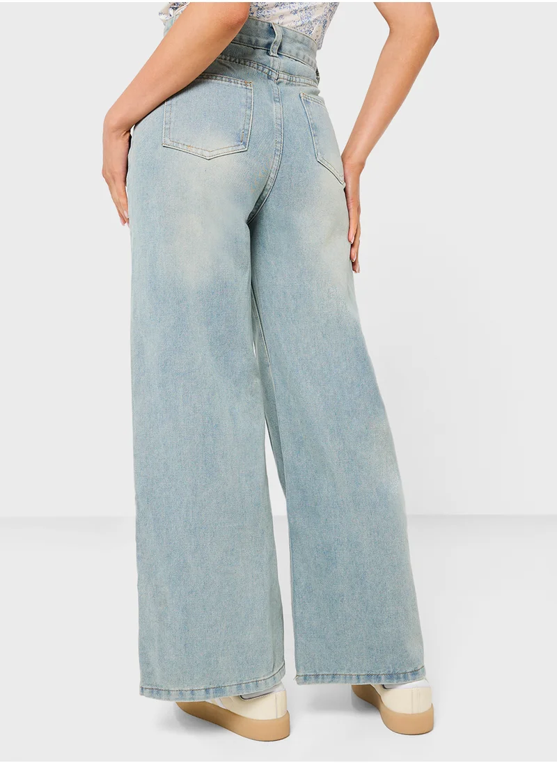 Ginger High Waist Flared Pants