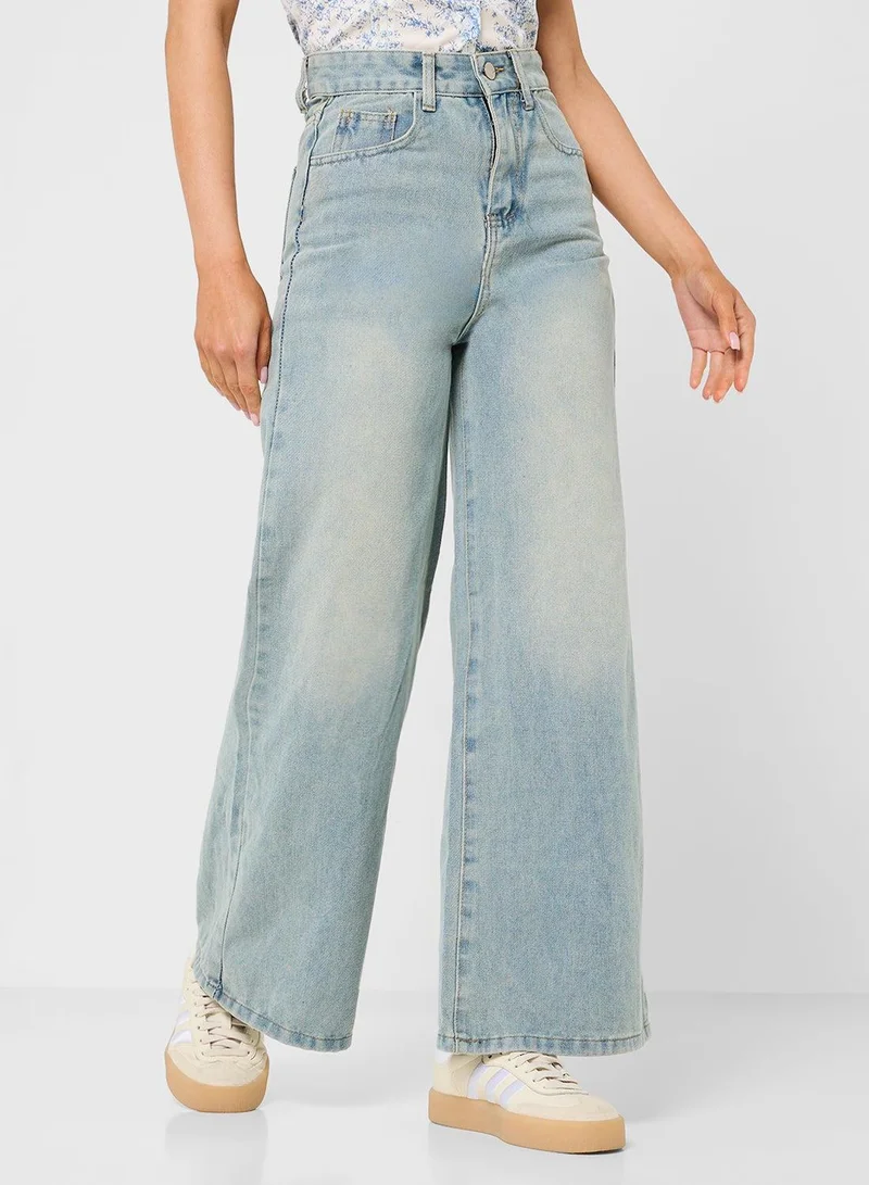 Ginger  High Waist Flared Pants for Women | Best Price UAE