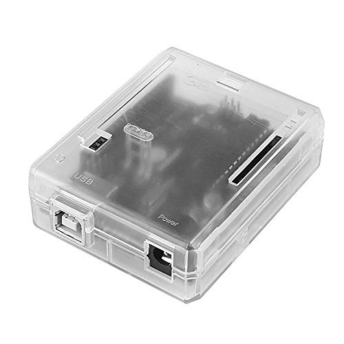 SB COMPONENTS Arduino Uno R3 Case Enclosure New Transparent Clear Computer Box Compatible with Arduino UNO R3 - Image 4