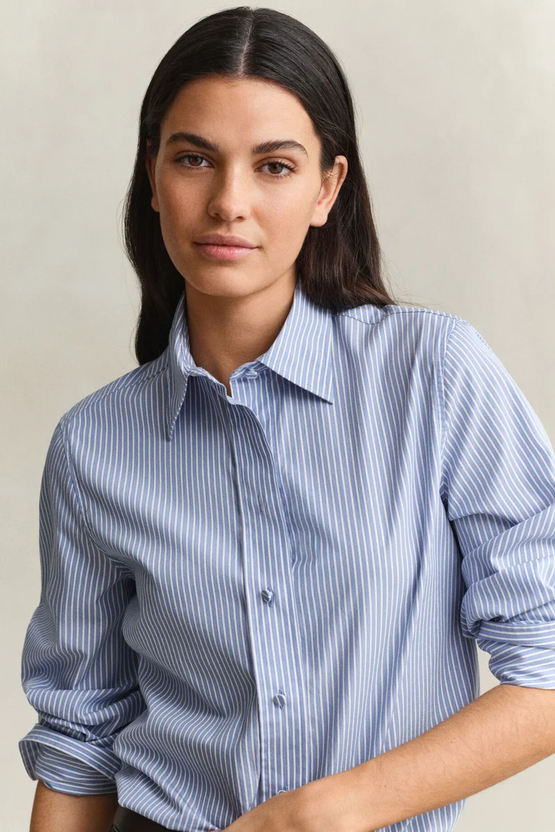 Gant  Striped Yoke Detail Shirt for Women | Best Price UAE