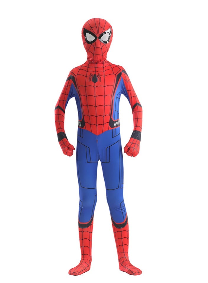 Loquat Halloween Cosplay Costume Bodysuit Spiderman 3D Style Zentai Suits Stretch Jumpsuits For Kids and Adults - Image 1