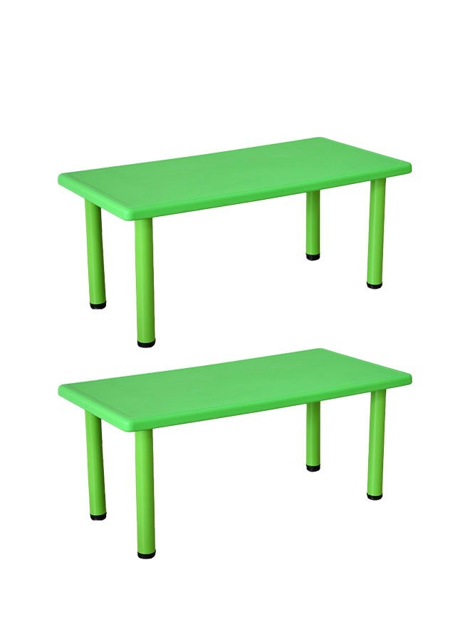 XIANGYU 2pcs Rectangular Table High Quality Preschool Furniture Classroom Kids Learning Study Desk for Kids  - Image 1