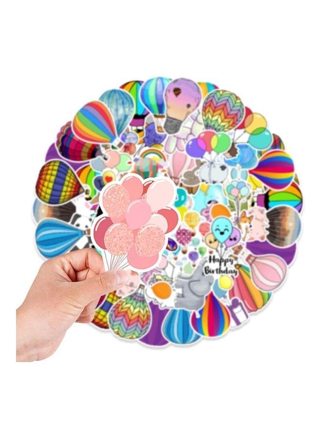 NIBEMINENT 50-Piece Cool Waterproof Vinyl Sticker Set 5 x 7cm - Image 3