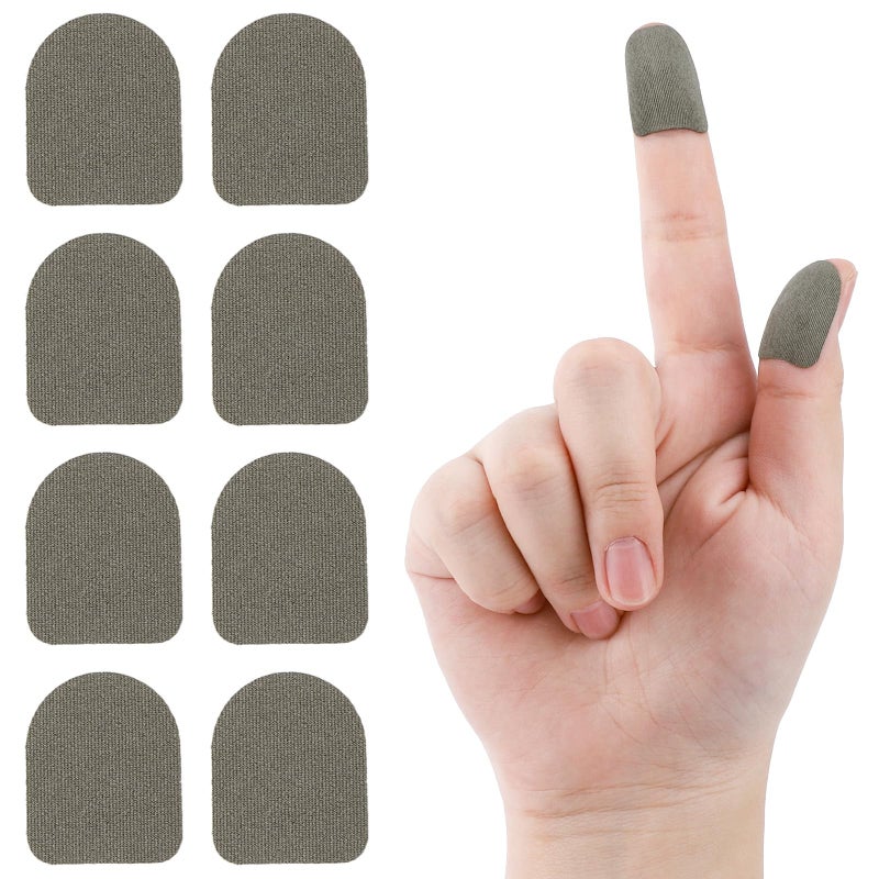 ENPOINT Ultra-Thin Touch Screen Stickers for Gloves, Pack of 10 Motorcycle Gloves Touchscreen Stickers, Sensitive Mobile Gaming Accessories for PUBG Call of Duty Mobile Legends - Image 1