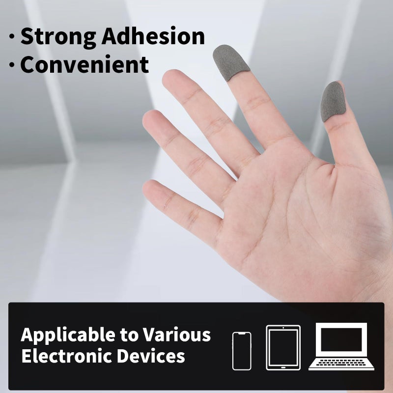 ENPOINT Ultra-Thin Touch Screen Stickers for Gloves, Pack of 10 Motorcycle Gloves Touchscreen Stickers, Sensitive Mobile Gaming Accessories for PUBG Call of Duty Mobile Legends - Image 4