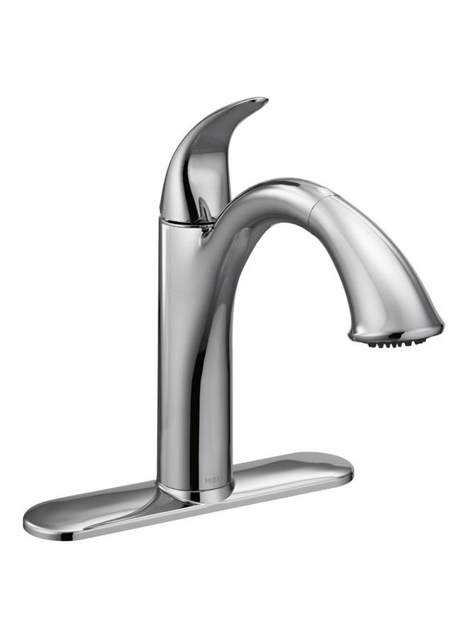 MOEN 7545C Camerist One-Handle Pullout Kitchen Faucet Featuring Power Clean and Reflex, Chrome - Image 1