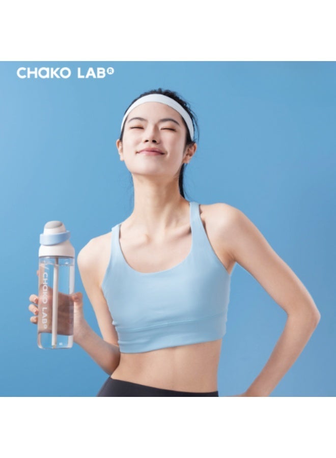 CHAKO LAB Chakolab Kada Bottle 888ml | Tritan BPA-Free Slim Water Bottle with Straw, Two-Way Spout & Leak-Proof Design - Image 3