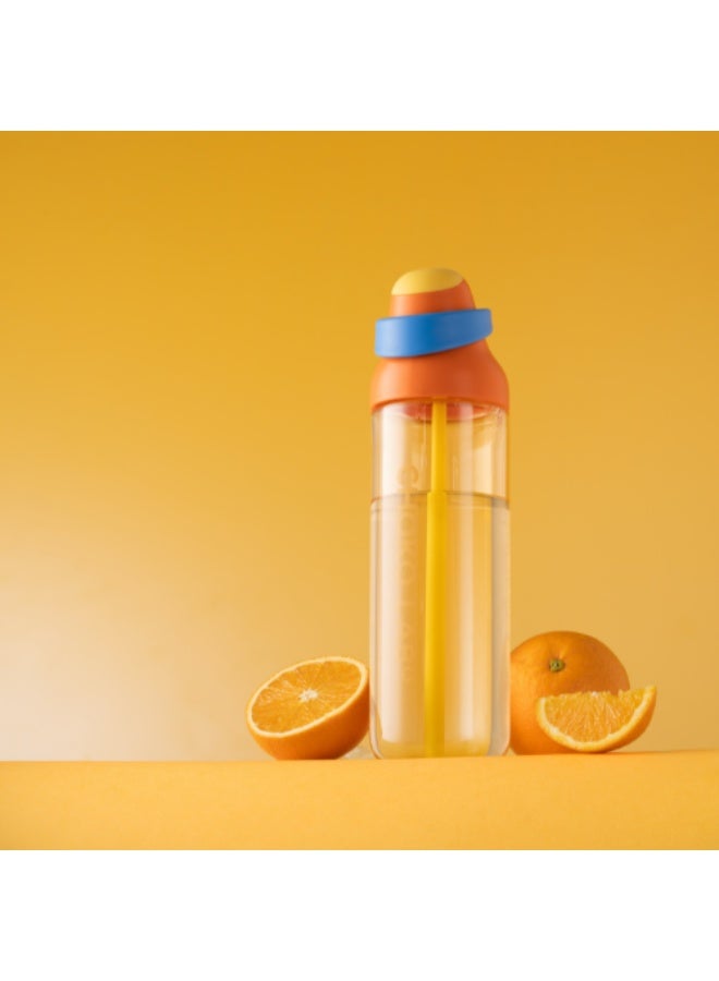 CHAKO LAB Chakolab Kada Bottle 888ml | Tritan BPA-Free Slim Water Bottle with Straw, Two-Way Spout & Leak-Proof Design - Image 1