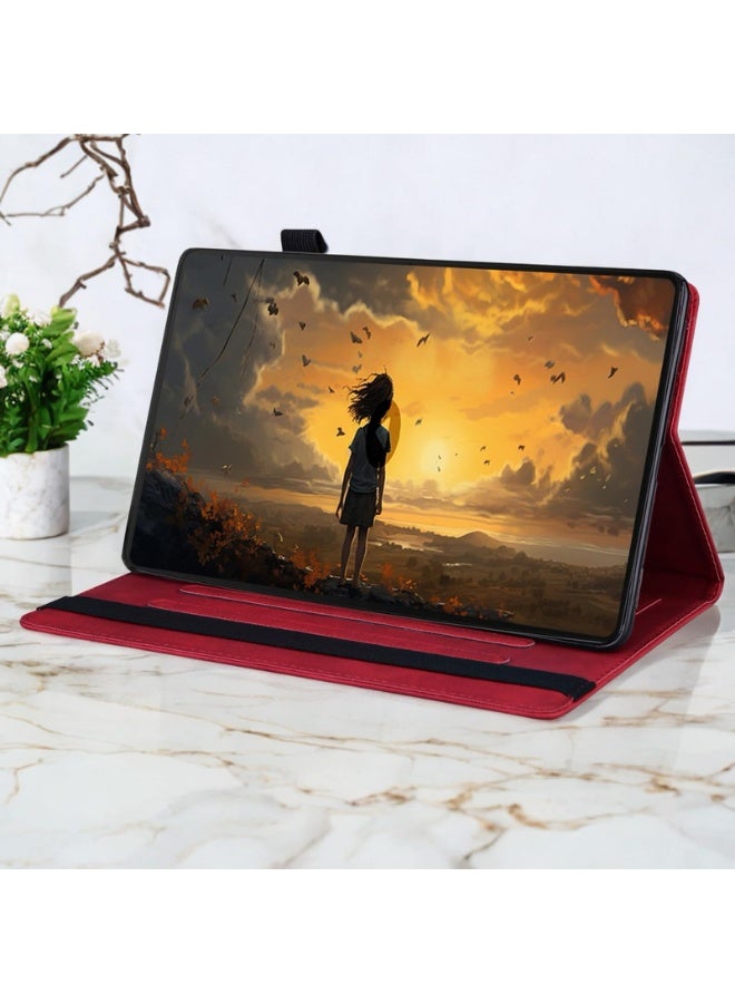 عام غطاء متوافق مع هونور باد X7 8.7 بوصة 2025، غلاف لوحي محفظة، غلاف كتاب رفيع ذكي مع حامل قلم. - Image 2