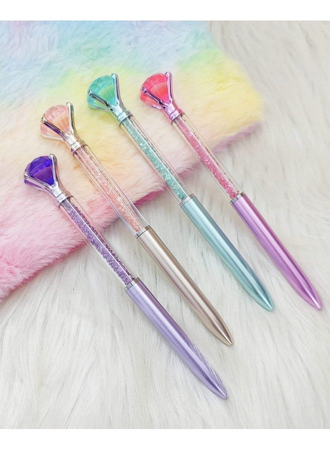 Tera13 Pen For Girls (2 Pcs) Pen For Kids, Ball Pen For Girls, Diamond Shape Pen For Girls, Pen For School, Return Gifts For Kids, Cute Pen For Girls Gift Pen Set, Kanjak Gifts - Image 4
