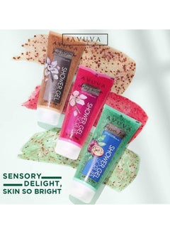 Avuva Avuva Shower Gel Scrub Vanilla Marshmallow 185 GM  - Image 2