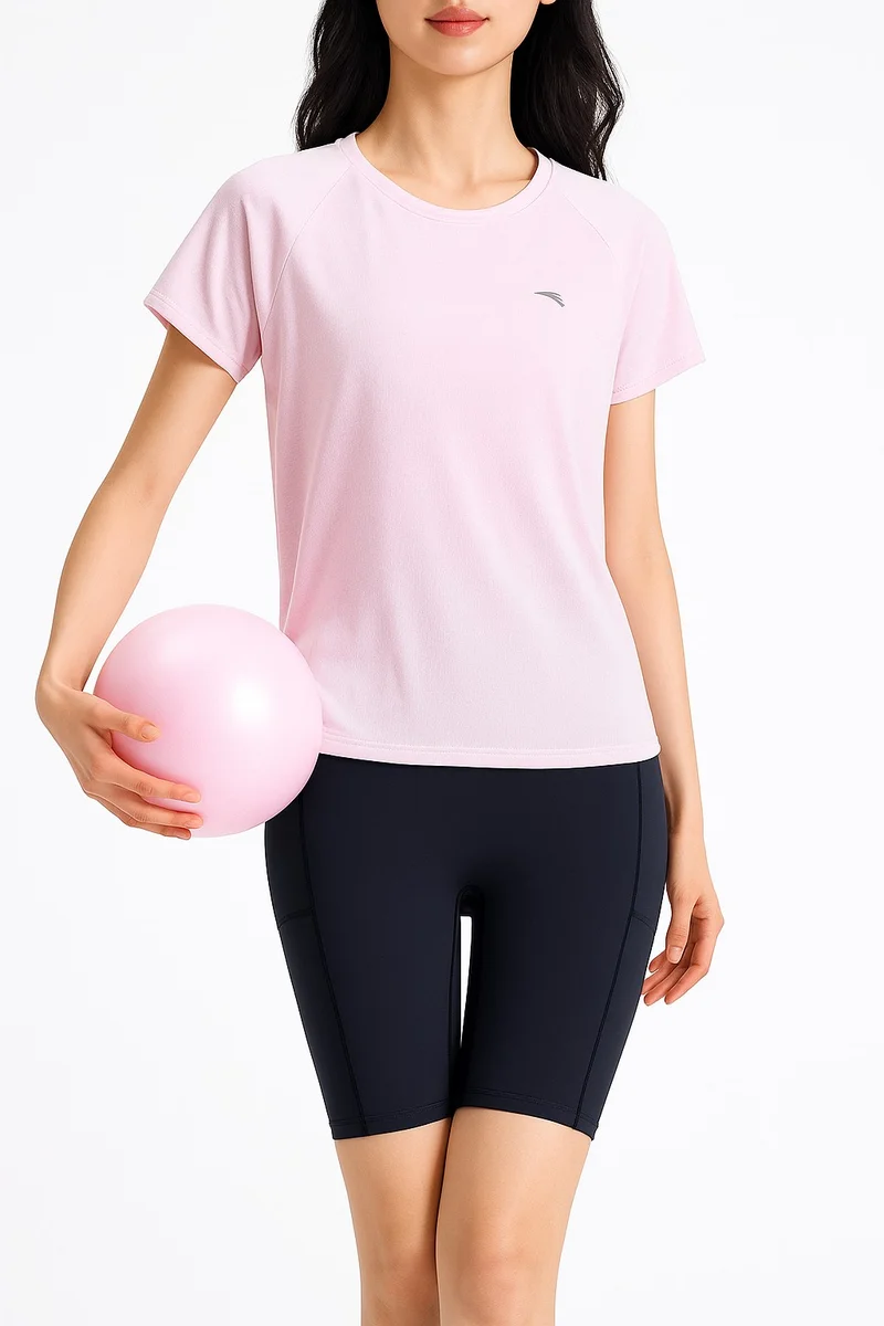 ANTA A·COOL I T-Shirt | Women’s Quick-Dry Running Tee/Lightweight Comfort · Slim Fit Design