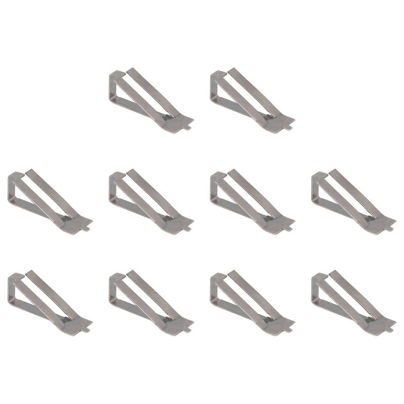 3D Printer Glass Bed Clip: 10Pcs Premium Stainless Steel, Firm in Fixing, Easy to Install - Wide Compatibility 3D Printer Accessory for DIY 3D Printing Makers - Image 3