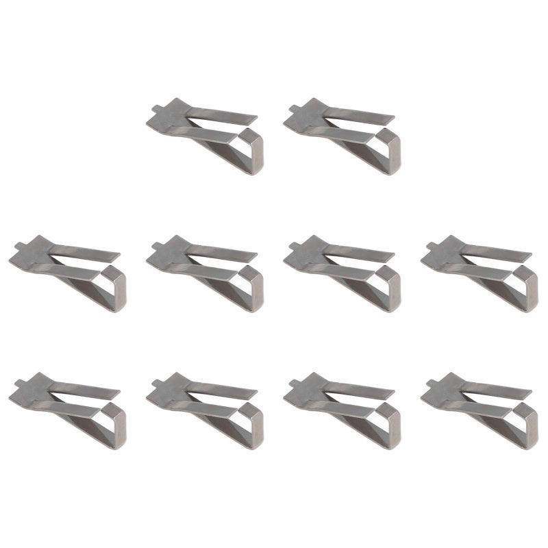 3D Printer Glass Bed Clip: 10Pcs Premium Stainless Steel, Firm in Fixing, Easy to Install - Wide Compatibility 3D Printer Accessory for DIY 3D Printing Makers - Image 4