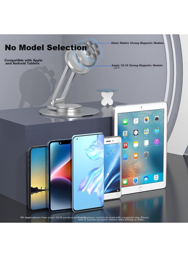 Gdgo Magnetic Magsafe Phone Stand With Strong Suction Desktop Vertical Portable Folding Storage Multi-Function Wireless Charger Stand For Apple Iphone 16/15/14/13 - Image 1