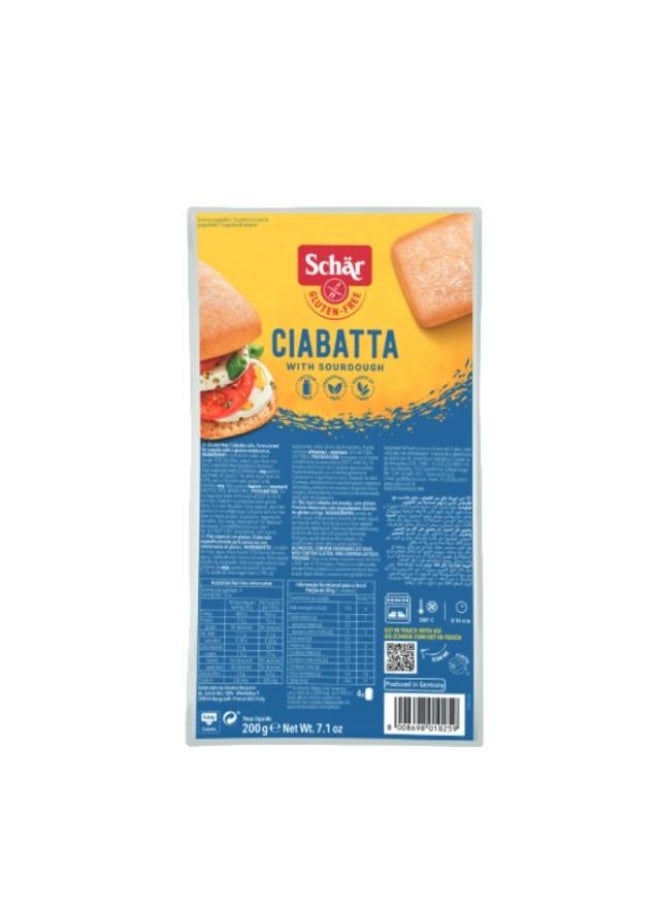 Ciabatta Rolls, Part-baked - 200g, Italy
