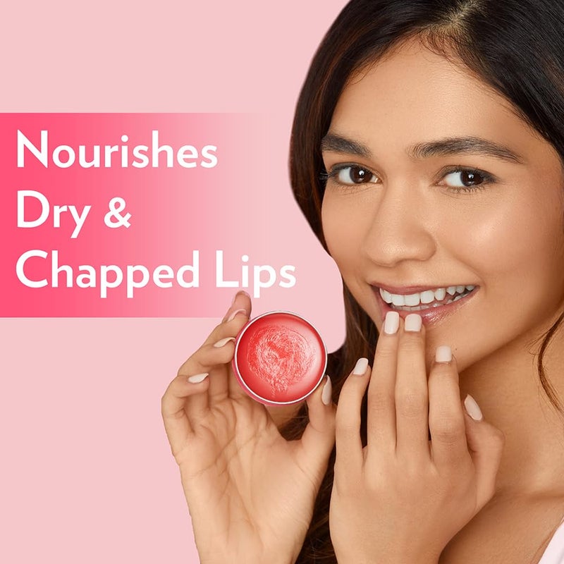 Vaseline Vaseline Lip Tins Rosy Lips 17 g Provides Hydration Sheer Pink Tint Glossy Shine - Image 4