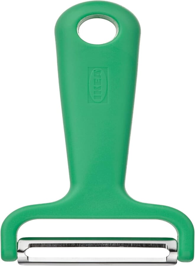 Ikea UPPFYLLD peeler, bright green