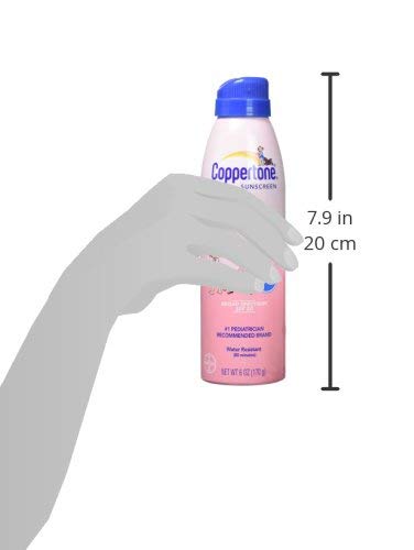 Coppertone Water Babies Sunscreen Lotion Spray SPF 50, Pediatrician Recommended Baby Sunscreen Spray, Water Resistant Sunscreen for Babies, 6 Oz Spray - Image 4