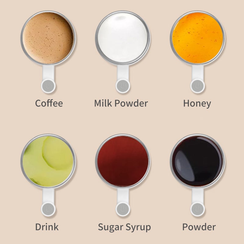 380mL Self Stirring Mug with Lid Automatic Magnetic Stirring Coffee Cup Electric Stainless Steel Self Mixing Coffee Cup for Coffee Milk Cocoa Hot Chocolate Tea - Image 3