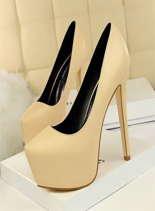 Fashion Solid Color High Heels 13.5CM Beige - pzsku/Z24FBA8B53B6D5BE5404DZ/45/_/1674401625/1fe92eb6-d536-4b1d-8ff6-2413c930353f