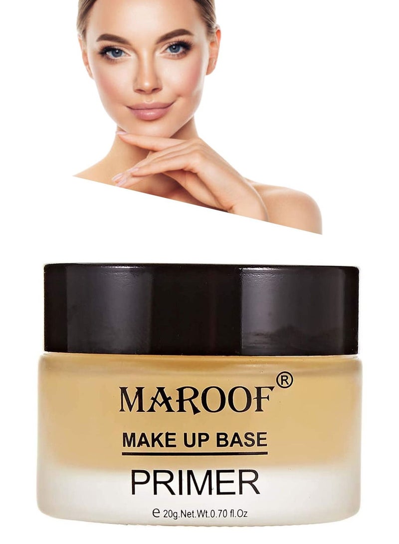 MAROOF Makeup Base Primer 20g – Face Perfecting Primer, Pore Minimizing & Smooth Finish, Lightweight Pink Tone Brightening Primer, Long Lasting Makeup Base for Even Skin Tone & Flawless Foundation - Image 5