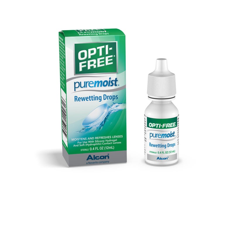 Opti-Free Opti-Free Puremoist Rewetting Drops, 12-mL 