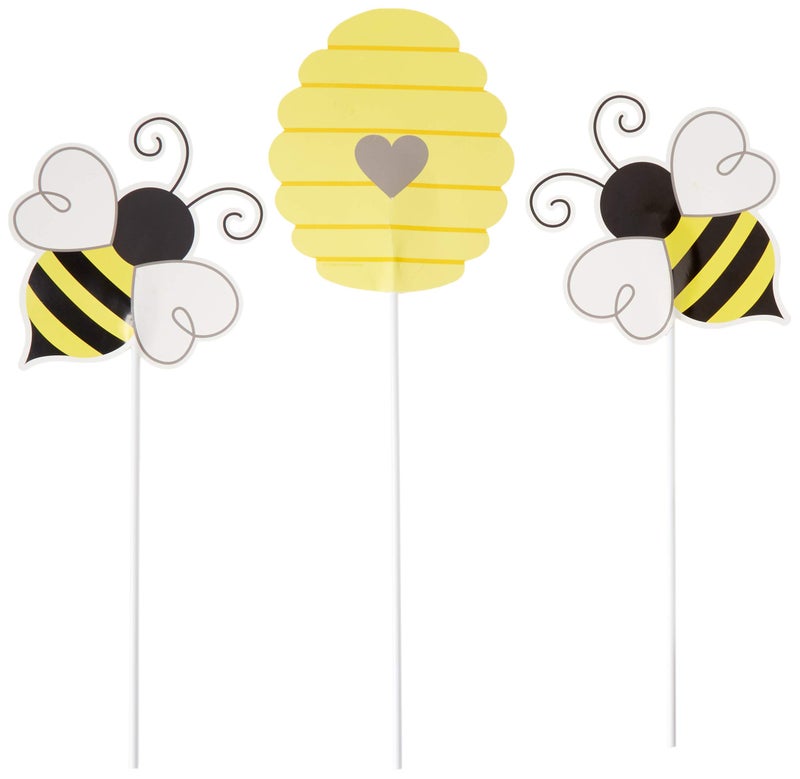 Creative Converting 340075 Bumblebee Baby Centerpiece Sticks 95 10 12 Multicolor