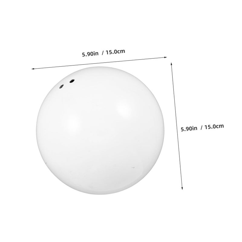 Polished Steel Reflective Spheres Decorative Hanging Balls For Garden And Home Decor In White - Image 3