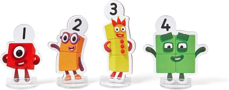 Learning Resources HM95400-UK Board Game "Race to the Pattern Palace" Number Blocks Gifts, Math Games for Children Aged 3+ Counting, Learning Colours, 91-Piece - Image 3
