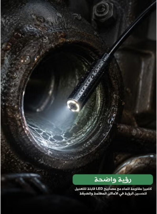 Life Style ​3-in-1 Industrial Endoscope Camera – HD Inspection Borescope for Automotive, Pipeline & HVAC (Type-C, Micro USB, USB) - Image 5