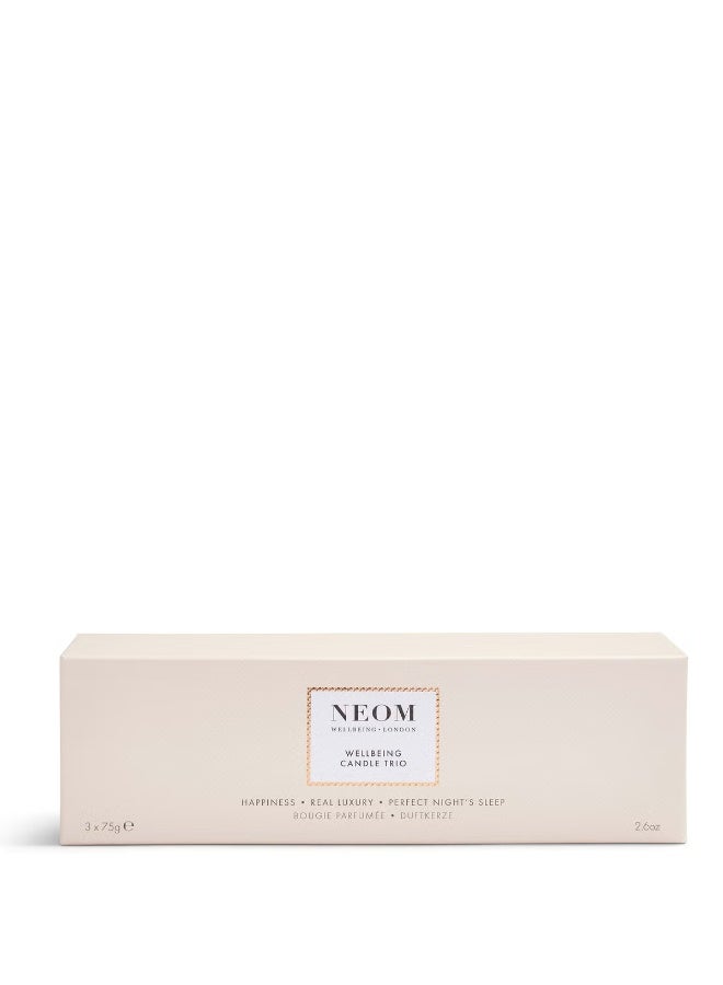 NEOM NEOM Wellbeing Candle Trio  - Image 3