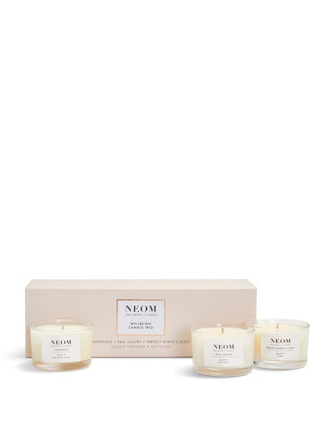 NEOM NEOM Wellbeing Candle Trio  - Image 1