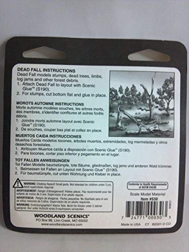Woodland Scenics Dead Fall Branches .5oz- 1/pkg - Image 5